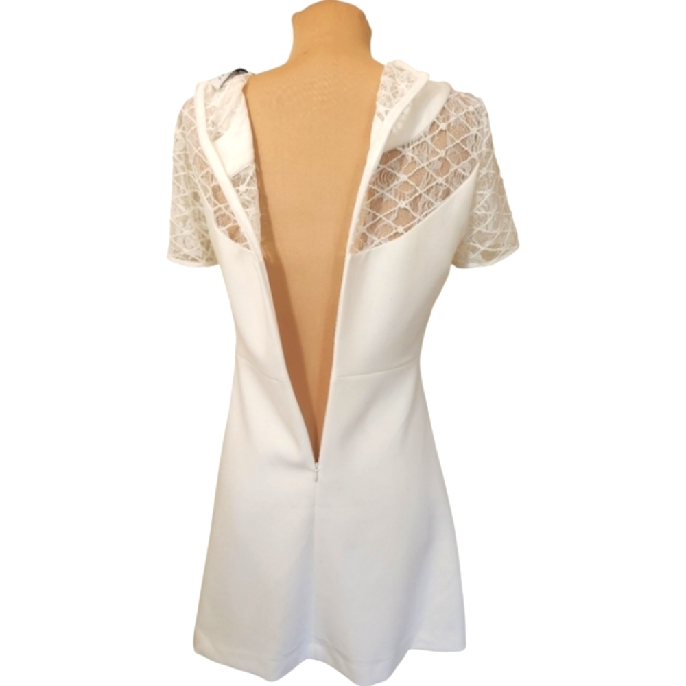 SANDRO PARIS Short Sleeve A-line Cocktail Dress - Size M - Picture 7 of 12
